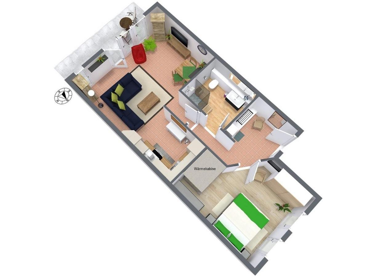 Parkresidenz Am Hafen Wohnung Hf 11 - Meerzeit Цингст Экстерьер фото